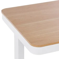 Beliani KENLY - Verstelbaar bureau - Wit - 120 cm - Vezelplaat Online