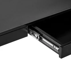 Beliani KENLY - Verstelbaar bureau - Zwart - 120 cm - Vezelplaat New