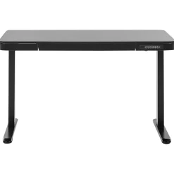 Beliani KENLY - Verstelbaar bureau - Zwart - 120 cm - Vezelplaat New