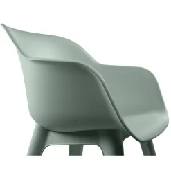 Keter Akola Tuinstoelen - 2 stuks -56.5x55x80cm - Vintage Green Outlet