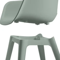 Keter Akola Tuinstoelen - 2 stuks -56.5x55x80cm - Vintage Green Outlet