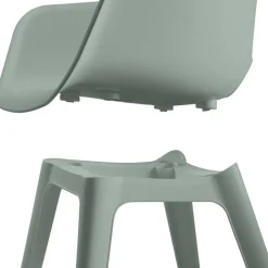 Keter Akola Tuinstoelen - 2 stuks -56.5x55x80cm - Vintage Green Outlet