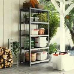 Keter Kunststof Stellingkast extra breed - 90x60x187cm - zwart Best