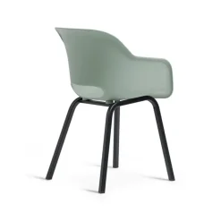 Keter Noa Tuinstoel - 2 stuks - 55x56.5x80cm - metalen onderstel - Vintage green Online