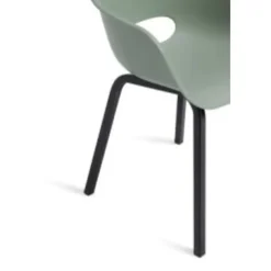 Keter Noa Tuinstoel - 2 stuks - 55x56.5x80cm - metalen onderstel - Vintage green Online