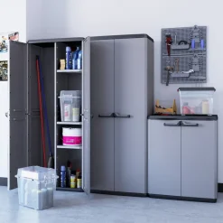 Keter Più Multipurpose Opbergkast - 3 planken Clearance