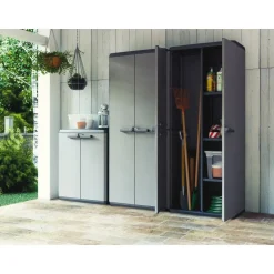 Keter Più Multipurpose Opbergkast - 3 planken Clearance