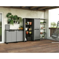 Keter Planet Opbergkast hoog - 3 planken Sale