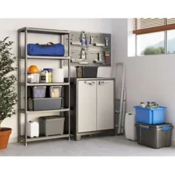 Keter Plus Stellingrek 80/5 - 5 Planken - 80x40x187 cm - zwart Clearance