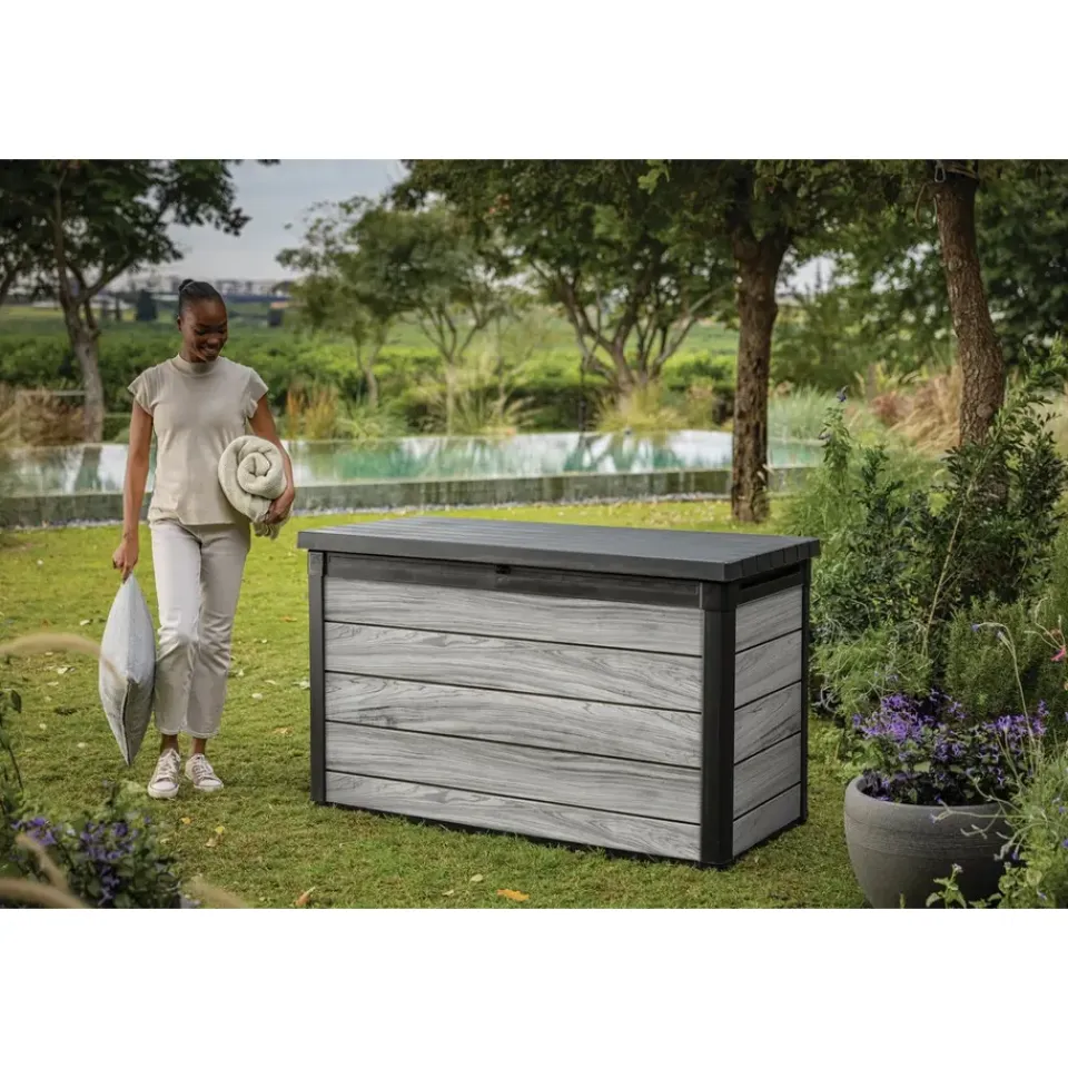 Keter Signature Opbergbox 757L - 151.7x72.5x90cm - Storm Grey Best