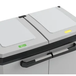 Keter Split Premium Recycling Kliko - Vuilbakken buiten - 2x110L Best