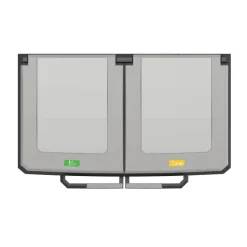 Keter Split Premium Recycling Kliko - Vuilbakken buiten - 2x110L Best