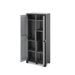 Keter Titan Opbergkast hoog - Multispace - tuinkast - 8 planken Outlet