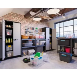 Keter Titan Opbergkast hoog - Multispace - tuinkast - 8 planken Outlet