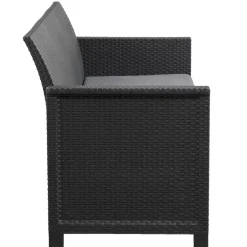 Keter 3-zits loungebank Emma - antraciet - 74xx163x74 cm Online