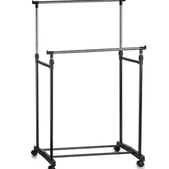 Kipit Kledingrek - mobiel - dubbele stang - 80 cm Sale