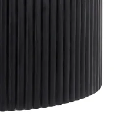 Beliani KIRKWOOD - Salontafel - Zwart - Mangohout Outlet