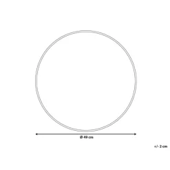 Beliani KITNOS - Dienblad - Goud - Metaal Discount