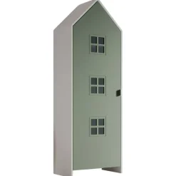 Vipack Kledingkast Casami Bruges - 58x37x172 cm - Groen