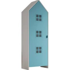 Vipack Kledingkast Casami Bruges - 58x37x172 cm - Blauw Online