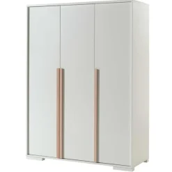 Vipack Kledingkast London 146cm met 3 deuren - wit Clearance