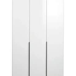 Leen Bakker Kledingkast Milaan 3-deurs - wit - 236x135x58 cm New