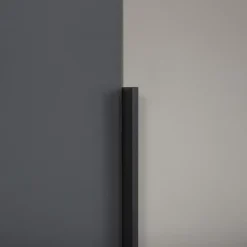 Leen Bakker Kledingkast Milaan 4-deurs - grafiet/greige -236x180x58 cm Hot