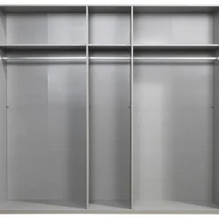 Leen Bakker Kledingkast Milaan 5-deurs - greige - 208x225x58 cm