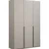 Leen Bakker Kledingkast Milaan 3-deurs - greige - 208x135x58 cm Clearance