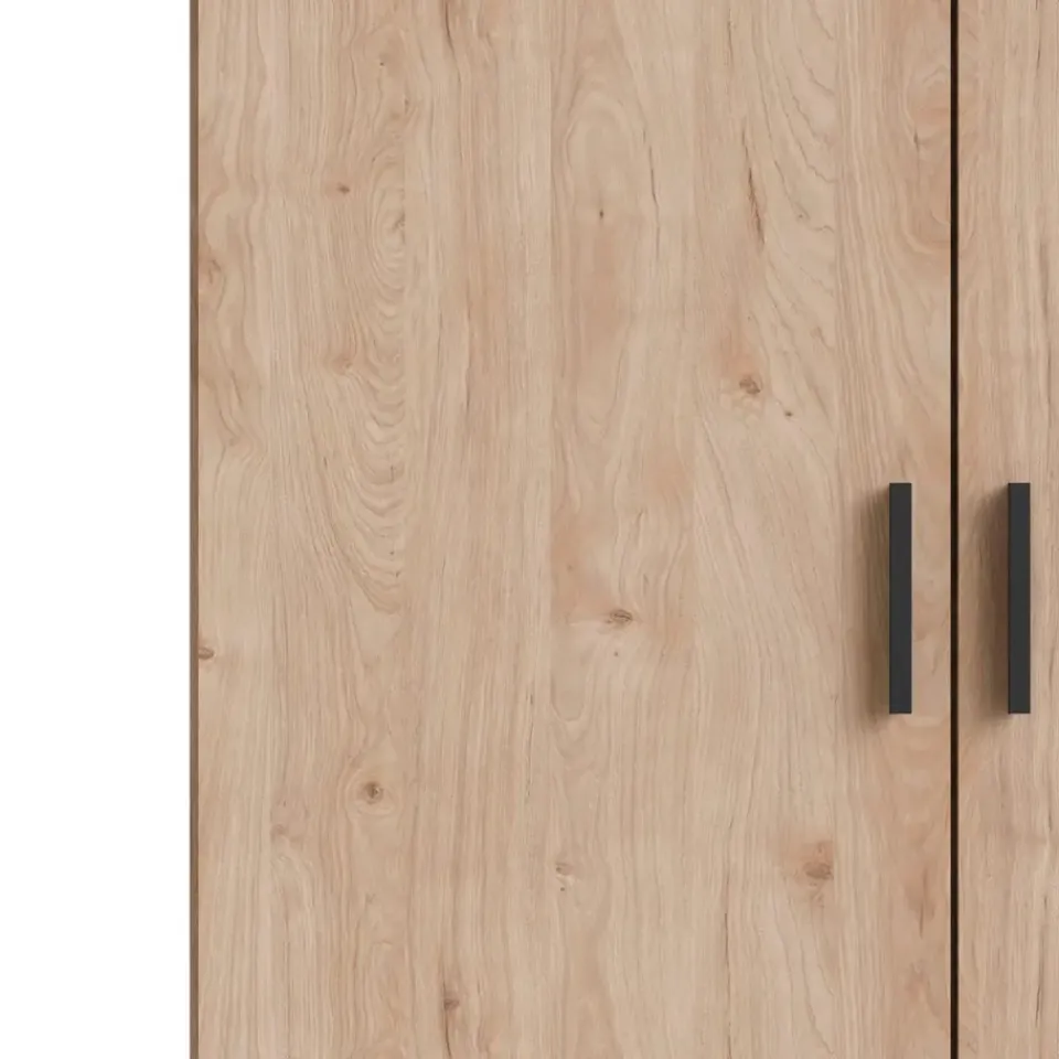 Leen Bakker Kledingkast Sprint 2-deurs - eikenkleur - 200x98,5x50 cm Hot