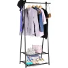 Merkloos Kledingrek - metaal - zwart Discount