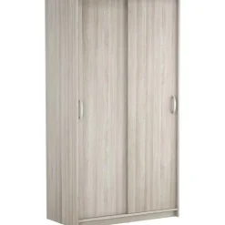 CBA Kleerkast Lorrie 2 schuifdeuren, 1 kledingroede en 3 legplanken-Shannon eik Best