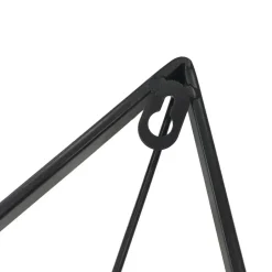 Art for the Home Klok - Luxe Zwarte Driehoek Hangende Klok Online