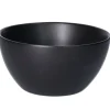 Merkloos Kom - aardewerk - zwart - stapelbaar - D14 x 7.5 cm - schaaltje New