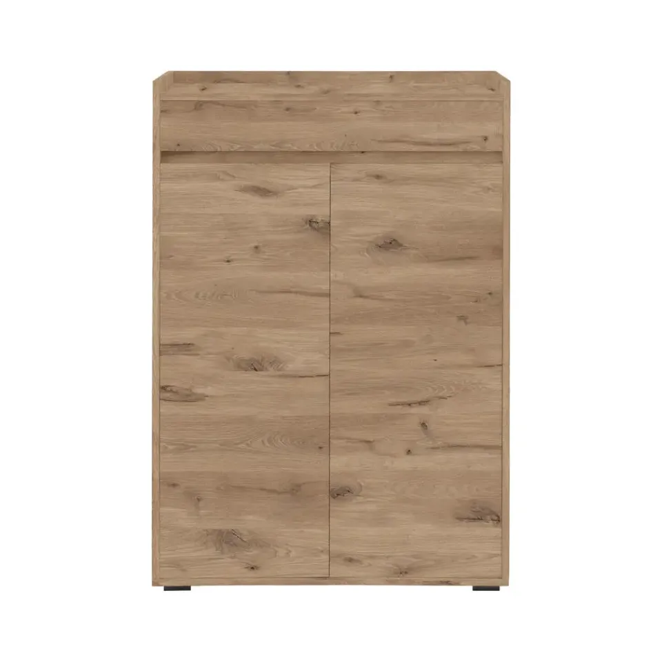 Loft24 Kosmo - Schoenenkast met 2 deuren in eiken effect New