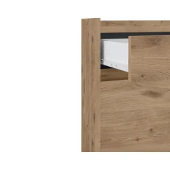 Loft24 Kosmo - Schoenenkast met 2 deuren in eiken effect New