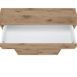 Loft24 Kosmo - Schoenenkast met 2 deuren in eiken effect New