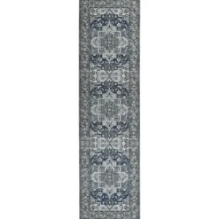 Beliani KOTTAR - Loper - Grijs - 80 x 300 cm - Polyester