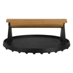 Krumble Gietijzere grillpers - Zwart Outlet