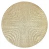Krumble Placemat rond - PVC - Goud Best