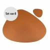 Krumble Placemat set design - 6 stuks - Bruin Clearance