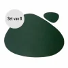 Krumble Placemat set design - 6 stuks - Groen Outlet