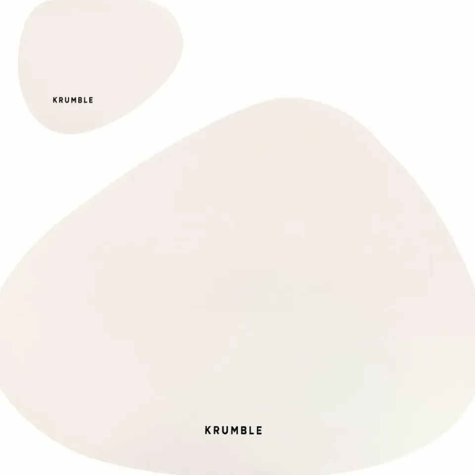 Krumble Placemat set design - 6 stuks - Wit Outlet
