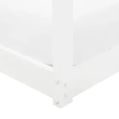 Beliani LABATUT - Stapelbed - Wit - 90 x 200 cm - Dennenhout Best