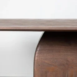 LABEL51 Eetkamertafel Owen - Espresso - Mangohout