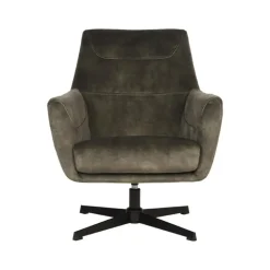 LABEL51 Fauteuil Toby Hunter Velours Clearance