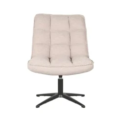 LABEL51 Fauteuil Vince Naturel Boucle Discount