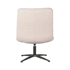 LABEL51 Fauteuil Vince Naturel Boucle Discount