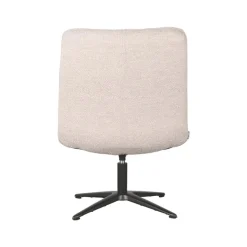 LABEL51 Fauteuil Vince Naturel Boucle Discount