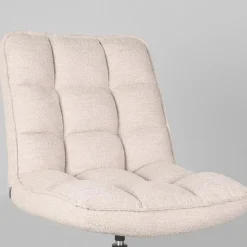 LABEL51 Fauteuil Vince Naturel Boucle Discount